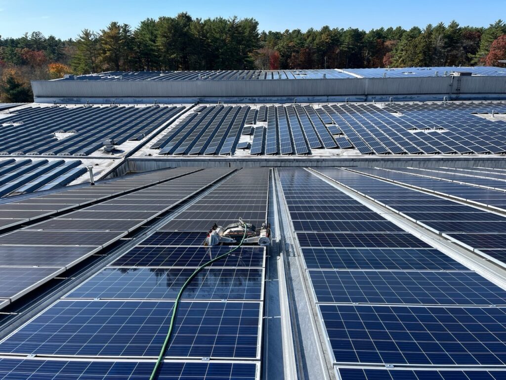 Peak Solar Pro uses the best technology to keep your solar panels clean and functioning.
